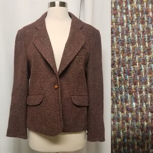 Vintage Casa De Lana Tweed Blazer